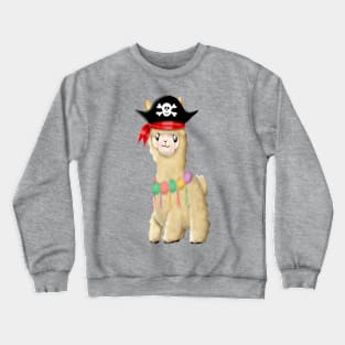 Pirate alpaca Crewneck Sweatshirt